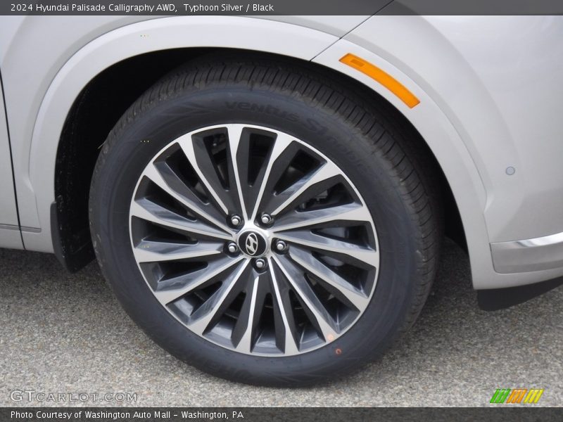 Typhoon Silver / Black 2024 Hyundai Palisade Calligraphy AWD