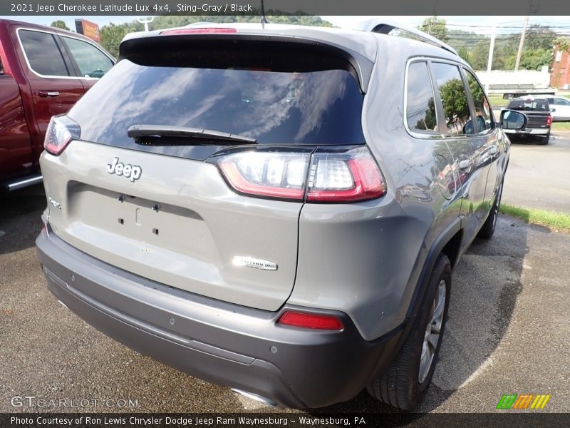 Sting-Gray / Black 2021 Jeep Cherokee Latitude Lux 4x4