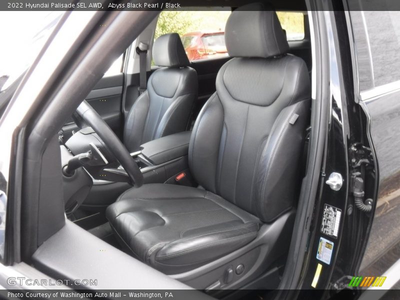 Abyss Black Pearl / Black 2022 Hyundai Palisade SEL AWD