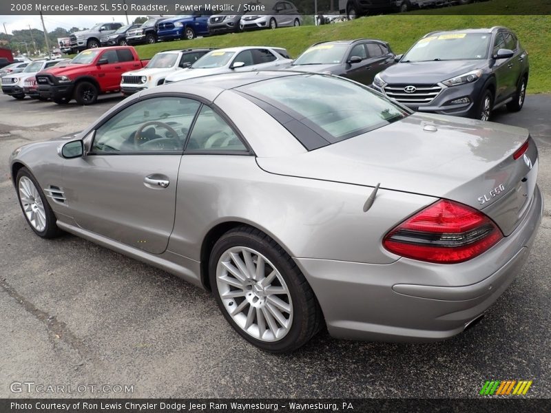  2008 SL 550 Roadster Pewter Metallic