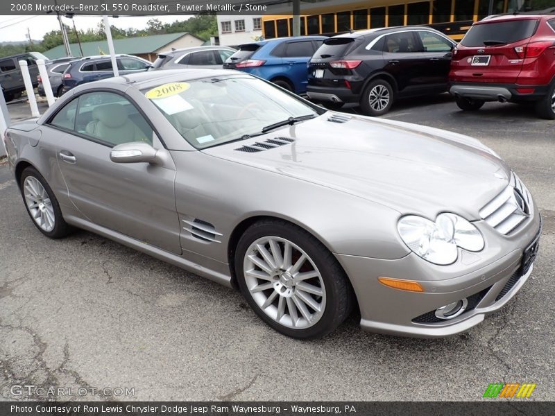 Front 3/4 View of 2008 SL 550 Roadster