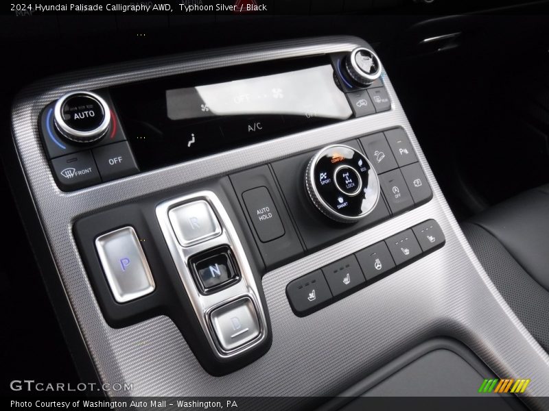 Controls of 2024 Palisade Calligraphy AWD