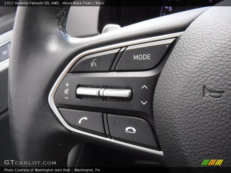 Abyss Black Pearl / Black 2022 Hyundai Palisade SEL AWD