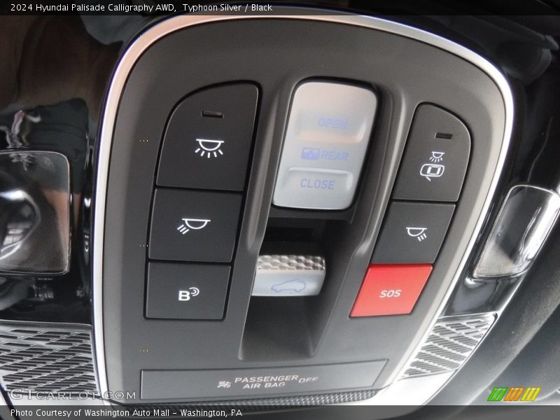 Controls of 2024 Palisade Calligraphy AWD