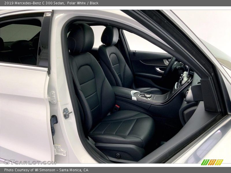 Polar White / Black 2019 Mercedes-Benz C 300 Sedan