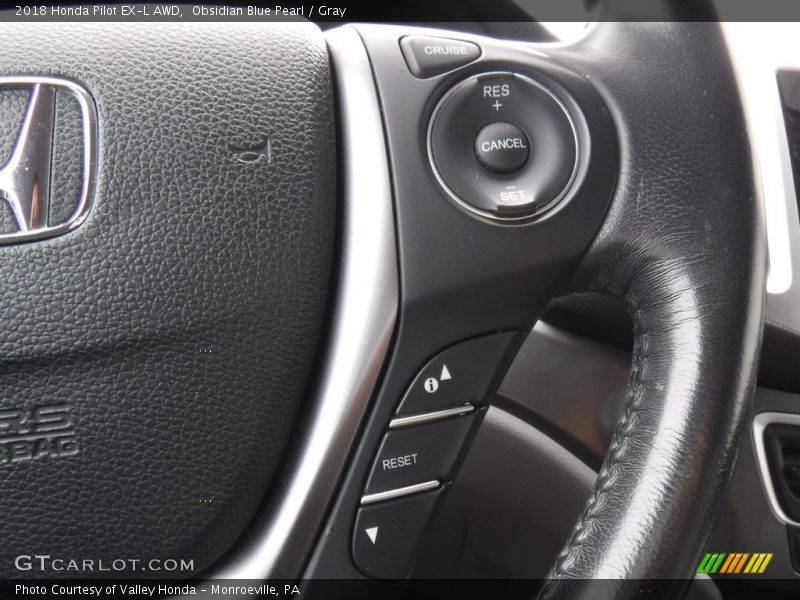  2018 Pilot EX-L AWD Steering Wheel