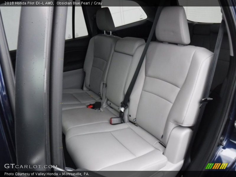 Rear Seat of 2018 Pilot EX-L AWD