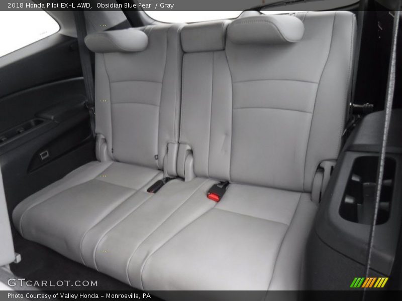 Rear Seat of 2018 Pilot EX-L AWD