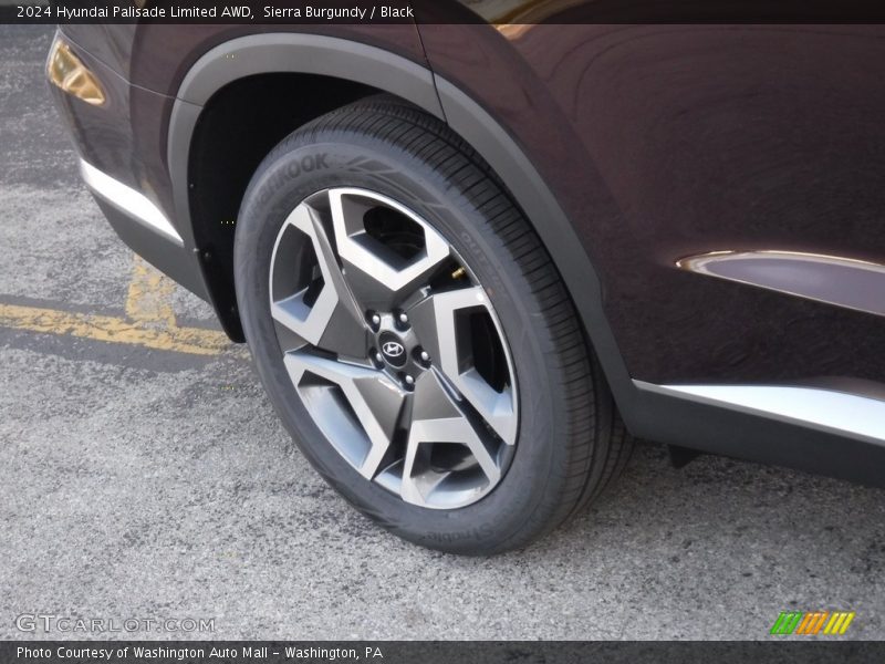 Sierra Burgundy / Black 2024 Hyundai Palisade Limited AWD