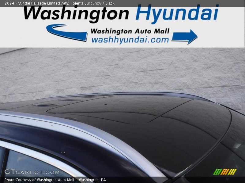 Sierra Burgundy / Black 2024 Hyundai Palisade Limited AWD