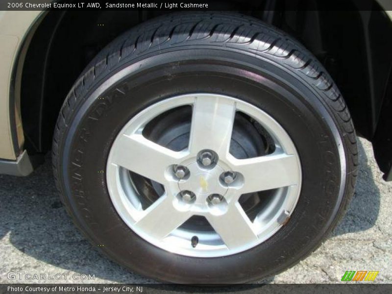 Sandstone Metallic / Light Cashmere 2006 Chevrolet Equinox LT AWD