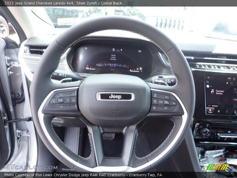 Silver Zynith / Global Black 2023 Jeep Grand Cherokee Laredo 4x4