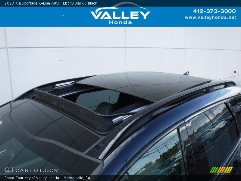 Ebony Black / Black 2023 Kia Sportage X-Line AWD