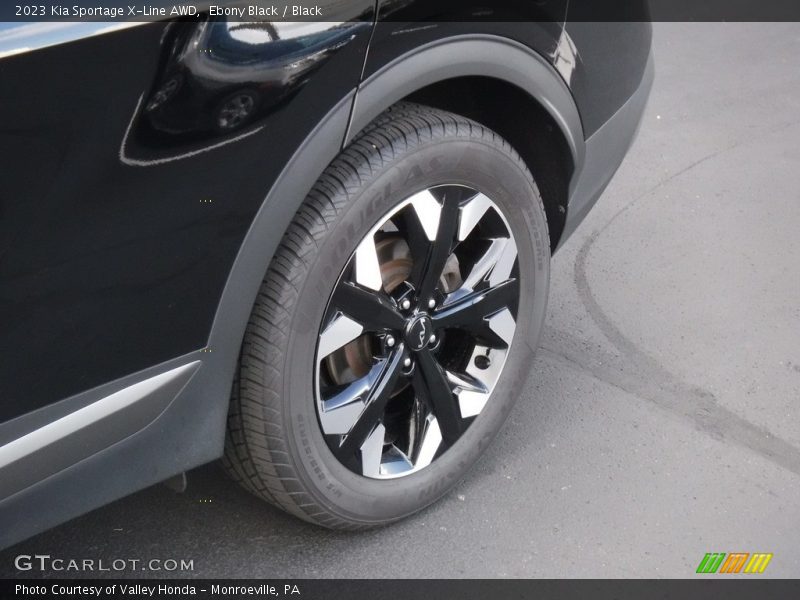 Ebony Black / Black 2023 Kia Sportage X-Line AWD