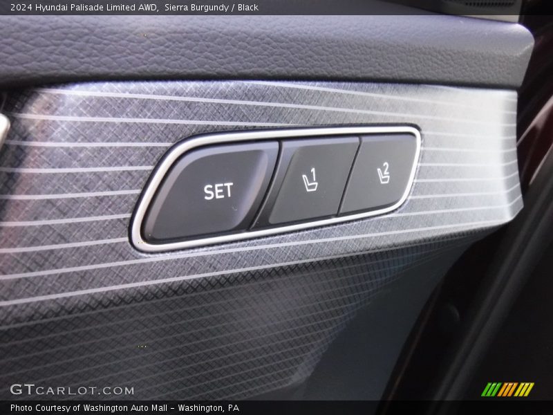 Sierra Burgundy / Black 2024 Hyundai Palisade Limited AWD