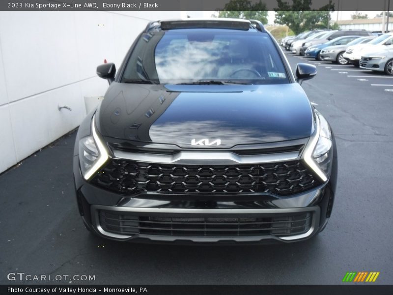 Ebony Black / Black 2023 Kia Sportage X-Line AWD
