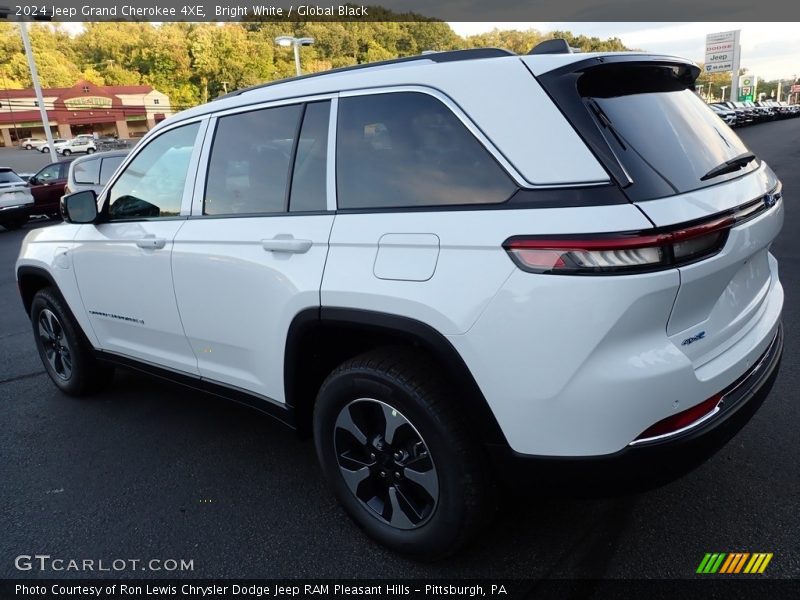 Bright White / Global Black 2024 Jeep Grand Cherokee 4XE