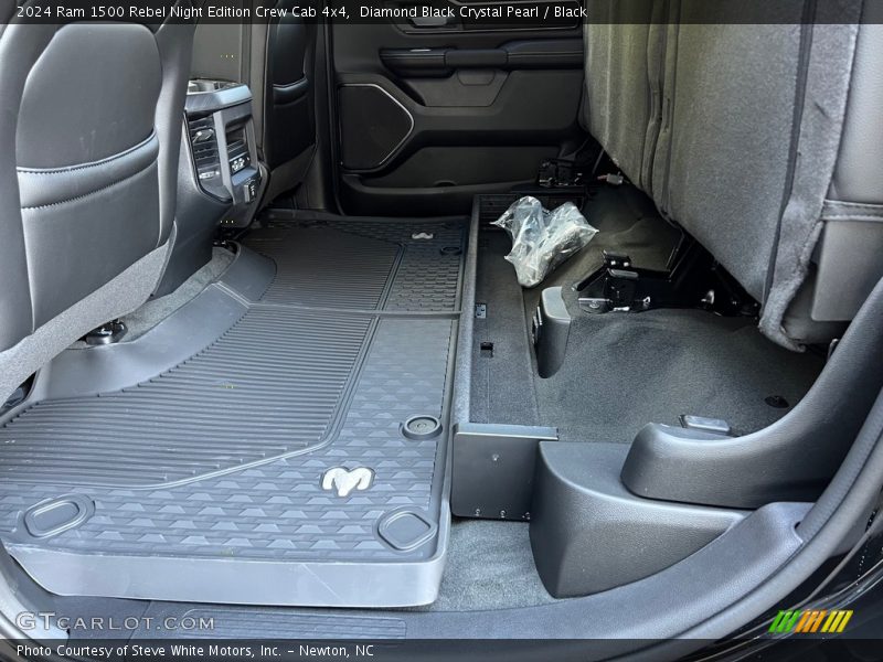 Rear Seat of 2024 1500 Rebel Night Edition Crew Cab 4x4