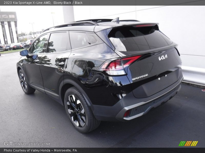 Ebony Black / Black 2023 Kia Sportage X-Line AWD