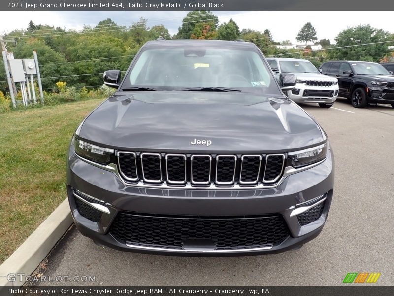 Baltic Gray Metallic / Global Black 2023 Jeep Grand Cherokee Limited 4x4