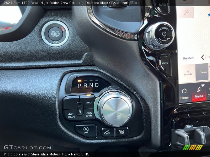  2024 1500 Rebel Night Edition Crew Cab 4x4 8 Speed Automatic Shifter