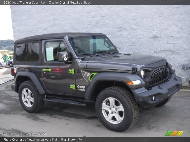 Granite Crystal Metallic / Black 2020 Jeep Wrangler Sport 4x4