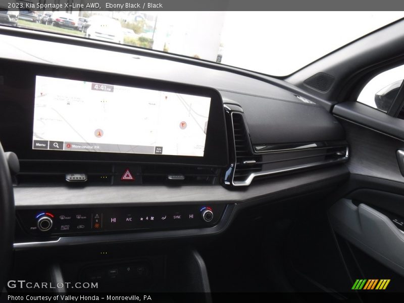 Ebony Black / Black 2023 Kia Sportage X-Line AWD