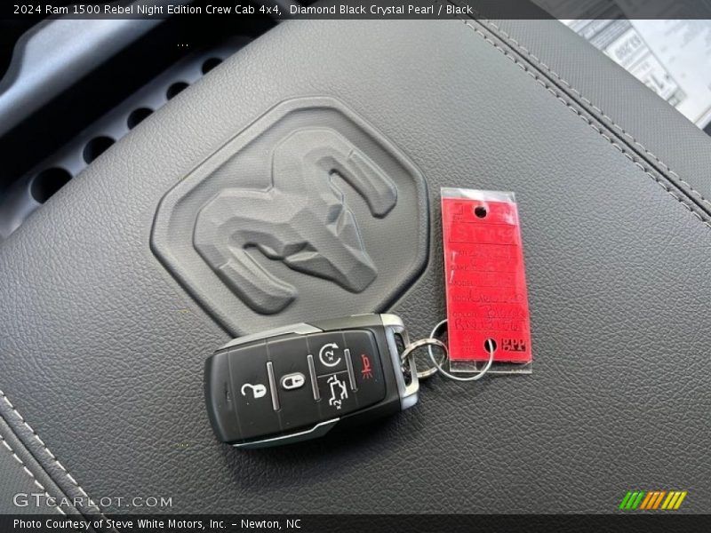 Keys of 2024 1500 Rebel Night Edition Crew Cab 4x4