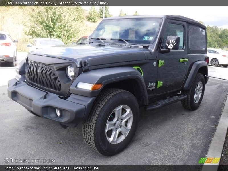 Granite Crystal Metallic / Black 2020 Jeep Wrangler Sport 4x4