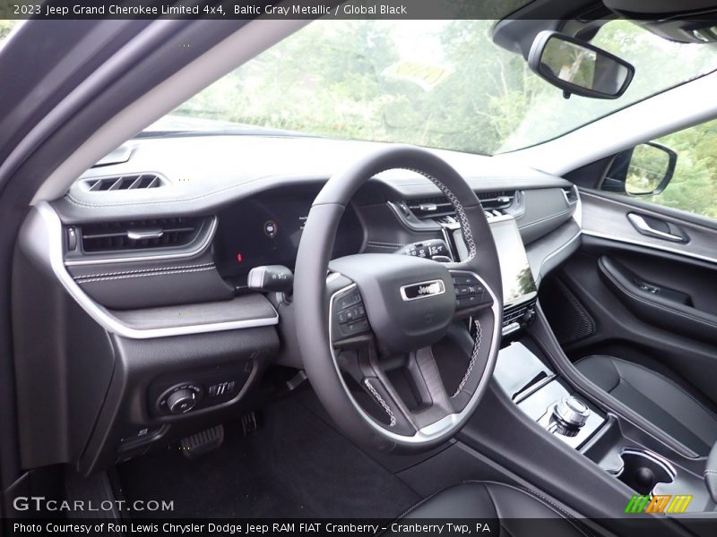 Baltic Gray Metallic / Global Black 2023 Jeep Grand Cherokee Limited 4x4