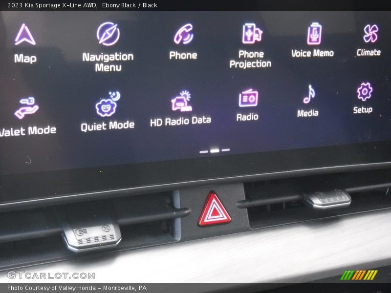 Ebony Black / Black 2023 Kia Sportage X-Line AWD