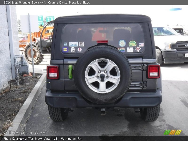 Granite Crystal Metallic / Black 2020 Jeep Wrangler Sport 4x4