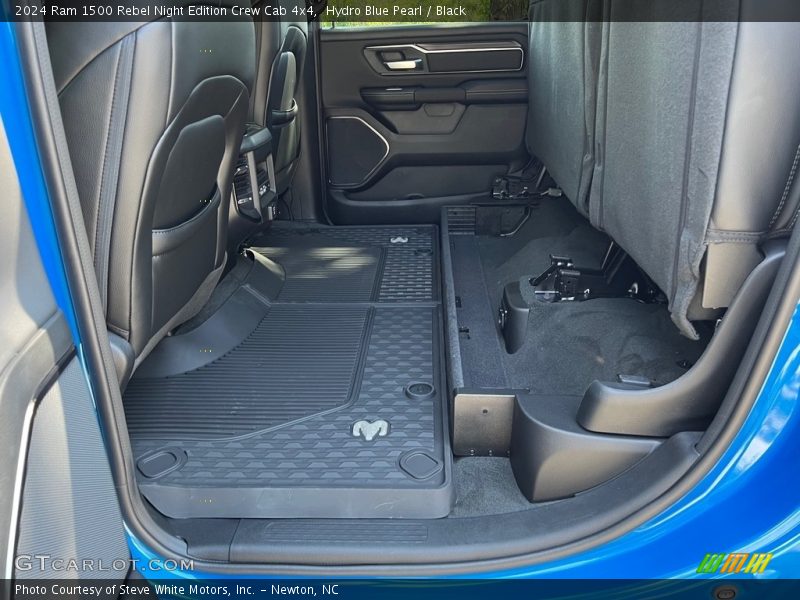 Hydro Blue Pearl / Black 2024 Ram 1500 Rebel Night Edition Crew Cab 4x4