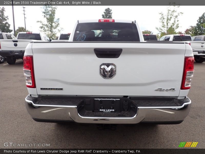 Bright White / Black 2024 Ram 3500 Tradesman Crew Cab 4x4