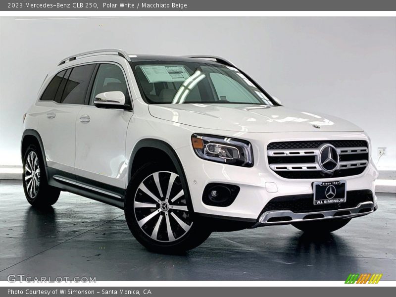 Polar White / Macchiato Beige 2023 Mercedes-Benz GLB 250