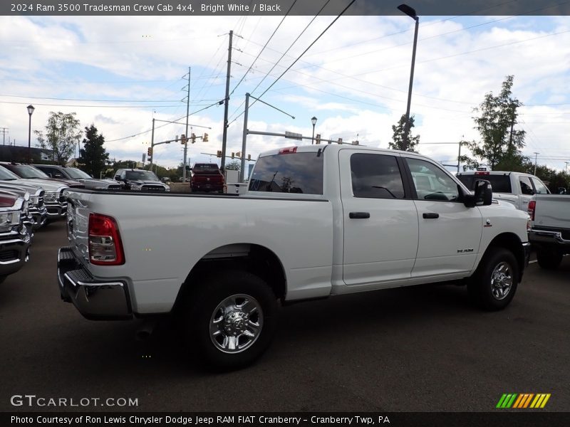 Bright White / Black 2024 Ram 3500 Tradesman Crew Cab 4x4