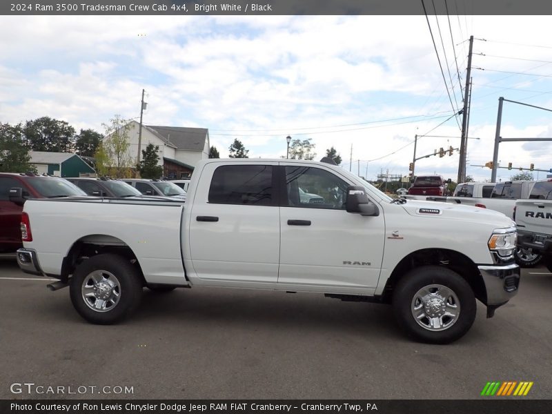 Bright White / Black 2024 Ram 3500 Tradesman Crew Cab 4x4
