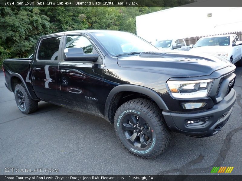 Front 3/4 View of 2024 1500 Rebel Crew Cab 4x4