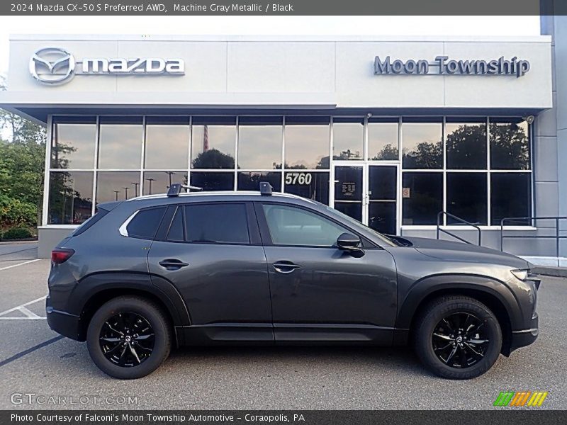 Machine Gray Metallic / Black 2024 Mazda CX-50 S Preferred AWD