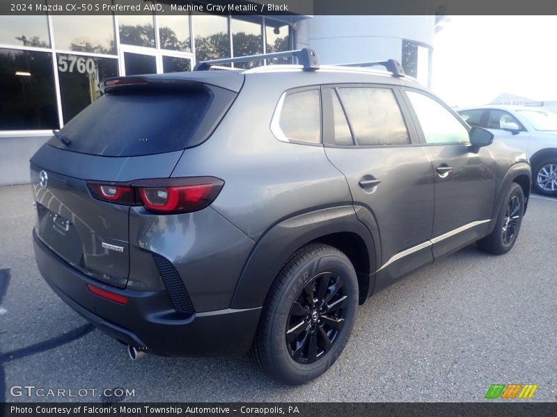 Machine Gray Metallic / Black 2024 Mazda CX-50 S Preferred AWD