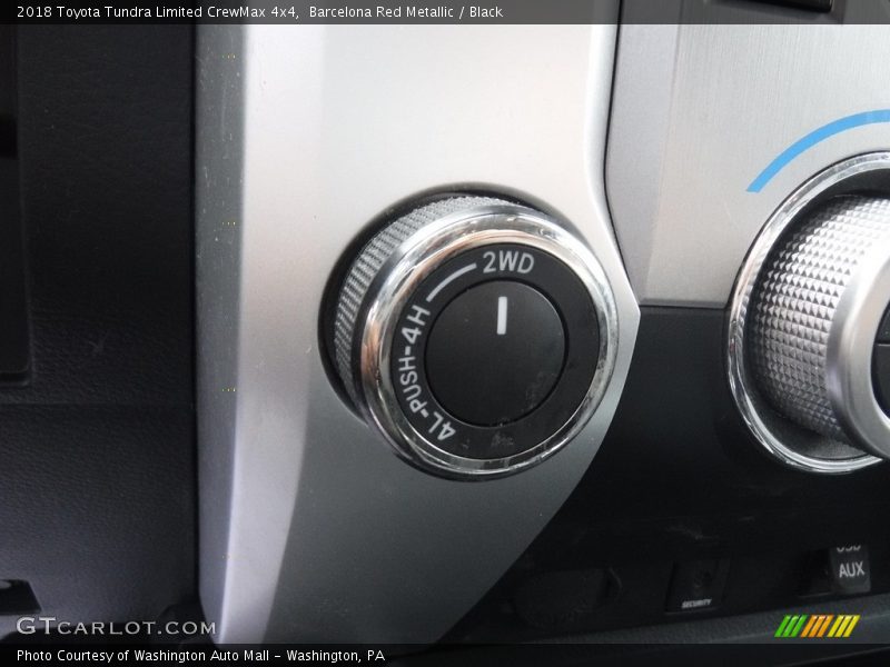 Controls of 2018 Tundra Limited CrewMax 4x4