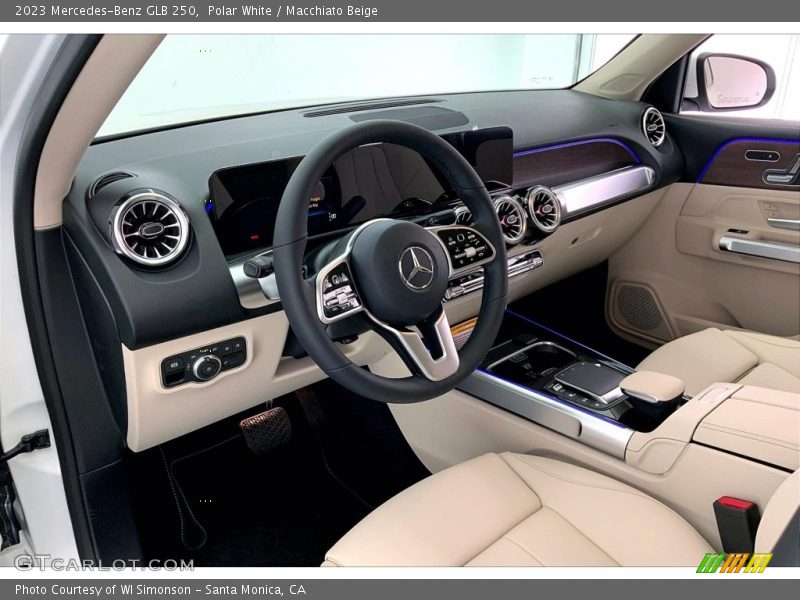 Polar White / Macchiato Beige 2023 Mercedes-Benz GLB 250