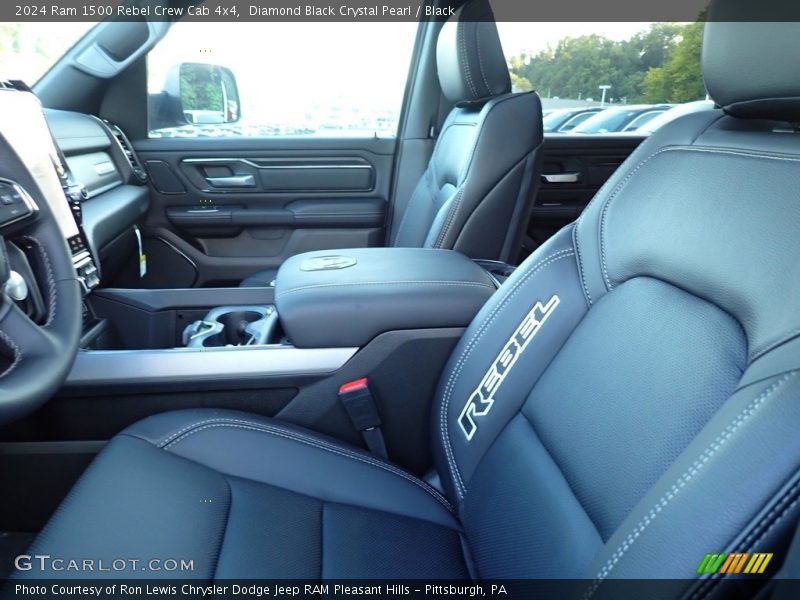 Front Seat of 2024 1500 Rebel Crew Cab 4x4