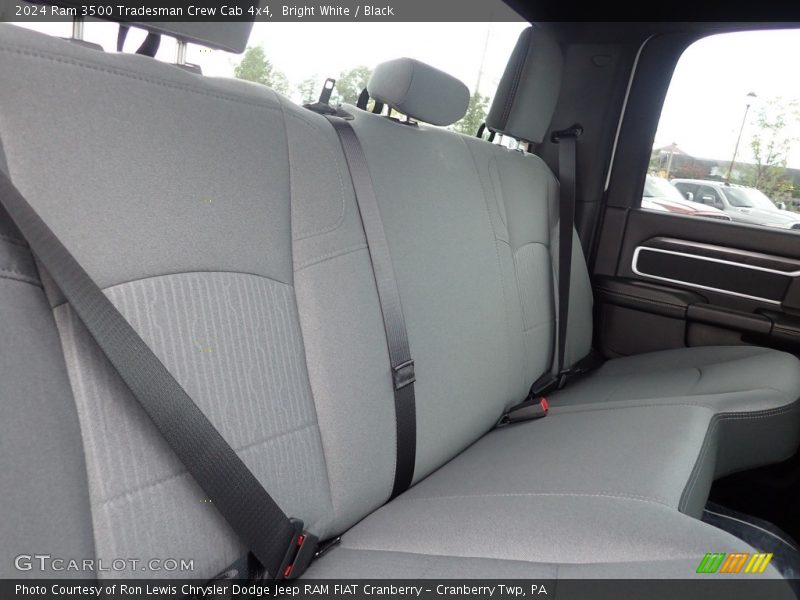 Rear Seat of 2024 3500 Tradesman Crew Cab 4x4