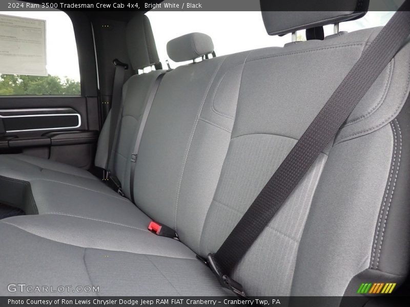 Rear Seat of 2024 3500 Tradesman Crew Cab 4x4