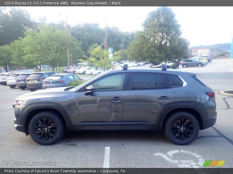 Machine Gray Metallic / Black 2024 Mazda CX-50 S Preferred AWD