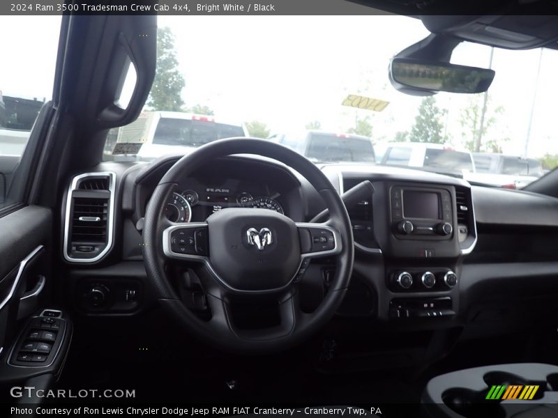 Dashboard of 2024 3500 Tradesman Crew Cab 4x4