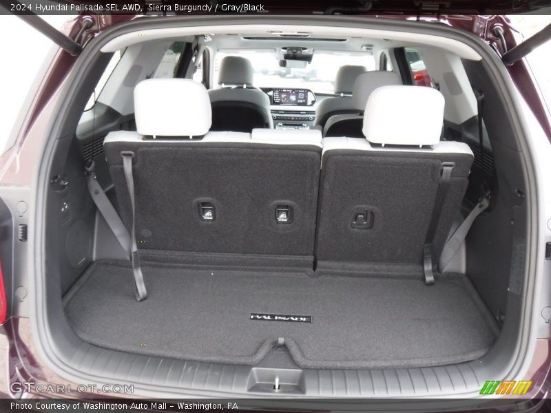 Sierra Burgundy / Gray/Black 2024 Hyundai Palisade SEL AWD