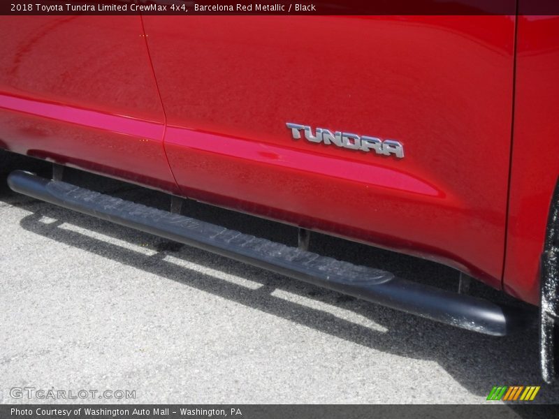 Barcelona Red Metallic / Black 2018 Toyota Tundra Limited CrewMax 4x4