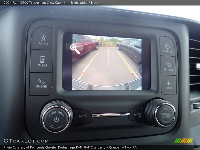 Controls of 2024 3500 Tradesman Crew Cab 4x4